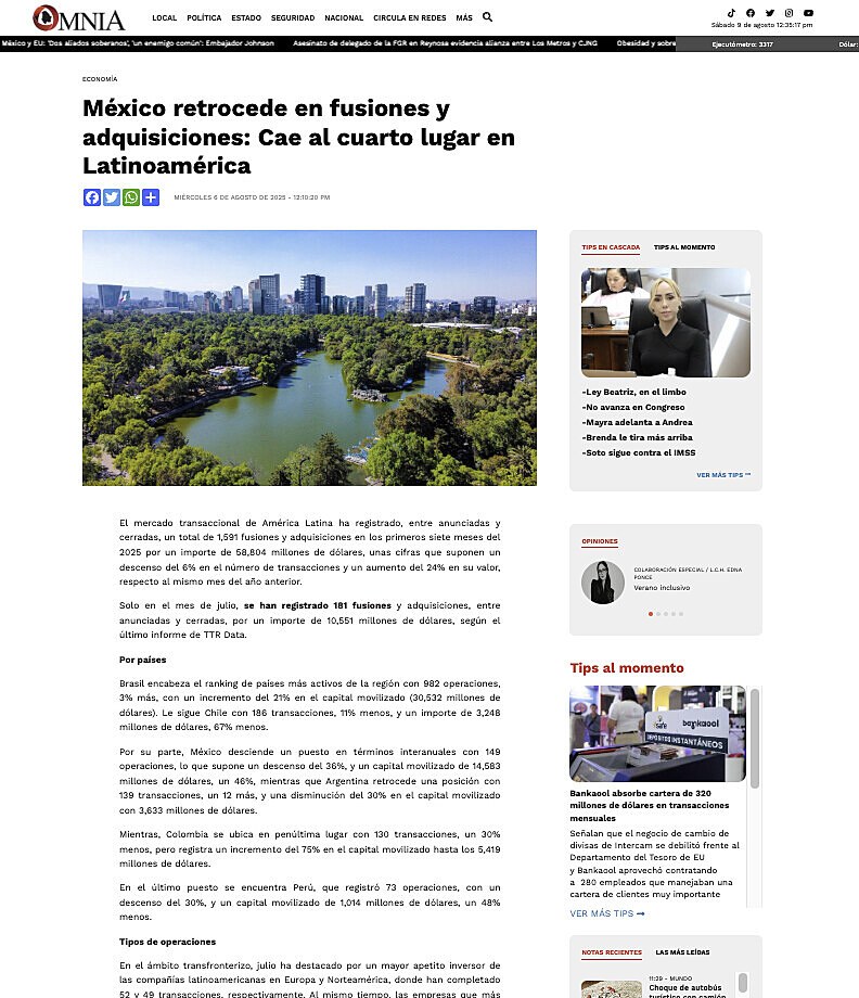En el segmento de 'venture capital', se han contabilizado un total de 292 transacciones con un importe de 2,228 millones de dlares, lo que supone un retroceso del 26% en el nmero de operaciones y del 24% en su valor, en trminos interanuales.  Asimismo,